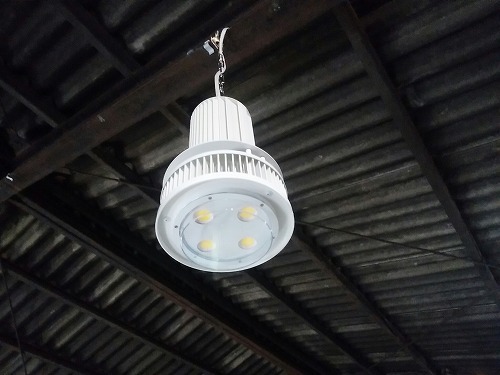 LED照明交換工事