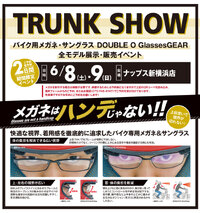 6月8日〜9日 神奈川県ナップス新横浜店にて TRUNK SHOW が開催されます！！